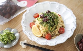 なつめ レシピ 『 ゴーヤ と なつめ の冷やし中華 』