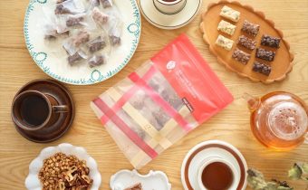 冬季商品に仲間入り「なつめとはとむぎのクランチチョコレート」