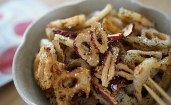 なつめ レシピ  『 のり塩 レンコン 』