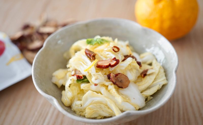 なつめ レシピ  『 白菜 の浅漬け 』