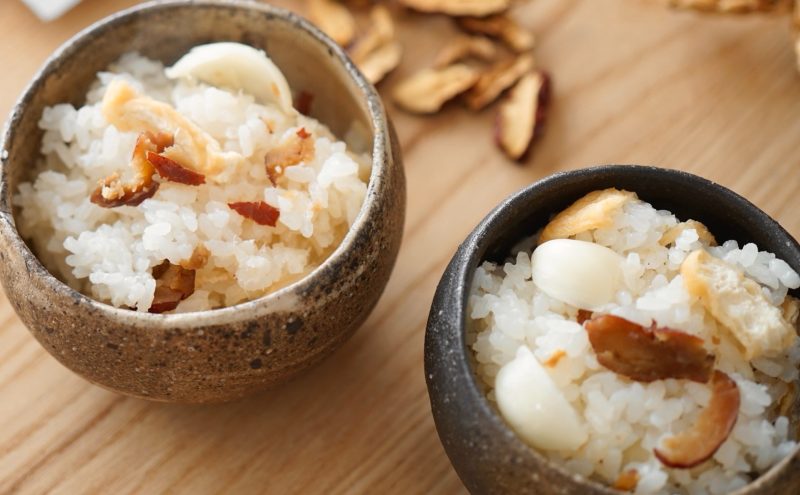 なつめ レシピ  『 ゆりね ごはん 』