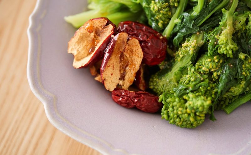 なつめ レシピ 『 なつめ と 菜の花 のナムル 』