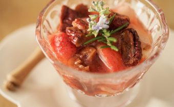 なつめ レシピ 『 いちごとなつめのごろっとソテー 』