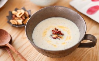 なつめ レシピ 『 焼き 茄子 の冷製 ポタージュ 』